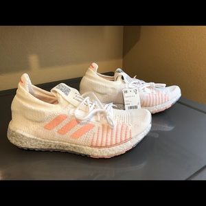 Adidas PulseBOOST HD W white/glow pink Women’s 7.5